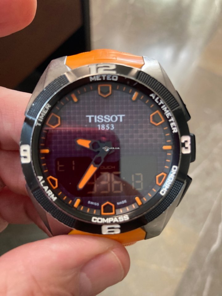 Tissot T-Touch Expert Solar Mens watch Unisex Quartz Titanium T091.420.47.051.01 Replica 5