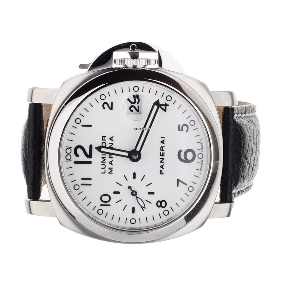 IMG_9081 Panerai Luminor Marina Automatic Mens watch Unisex Automatic Steel PAM49 Replica 5