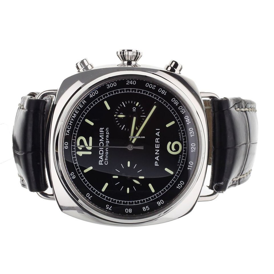 Panerai Radiomir Chronograph Mens watch Unisex Automatic Steel PAM288 Replica 5