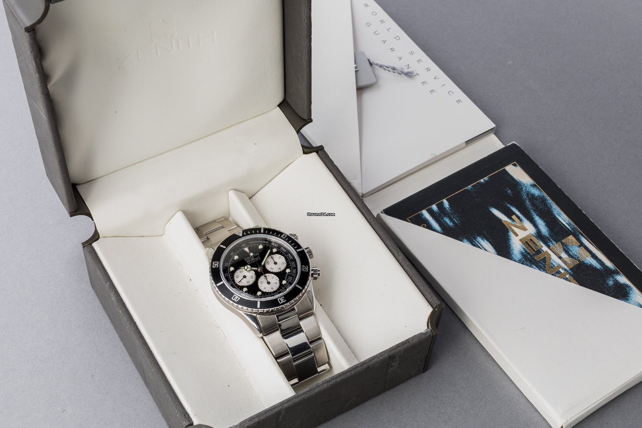 IMG_9081 Zenith El Primero Chronograph Mens watch Unisex Automatic Steel 02.2310.400 Replica 5