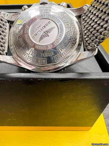 IMG_9081 Breitling Chronospace Automatic Mens watch Unisex Automatic Steel A2336035 BA68 Replica 5
