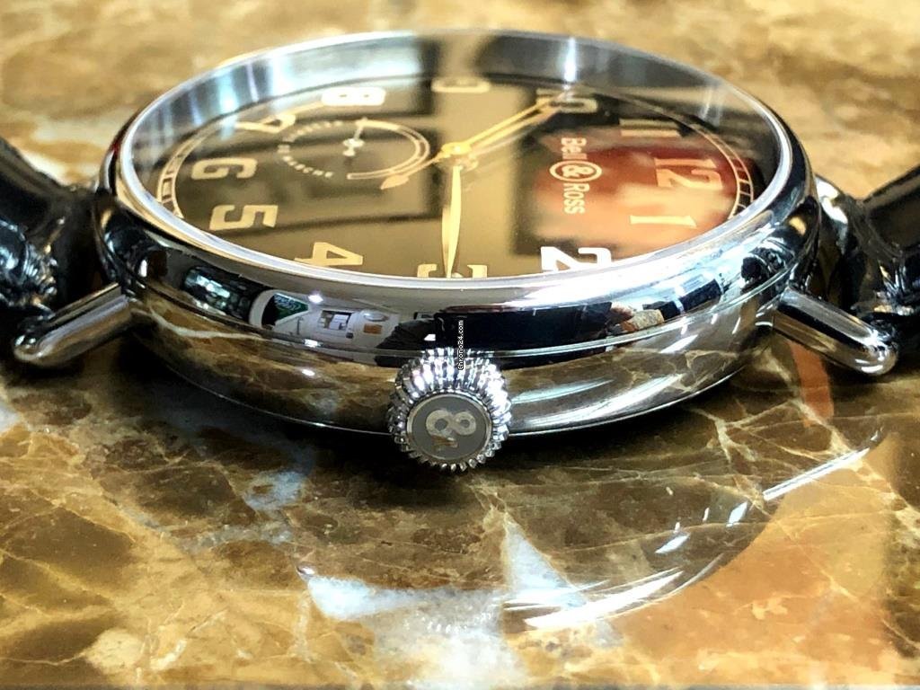 IMG_9081 Bell & Ross Vintage Steel BRWW197-BL-ST SCR Replica 5