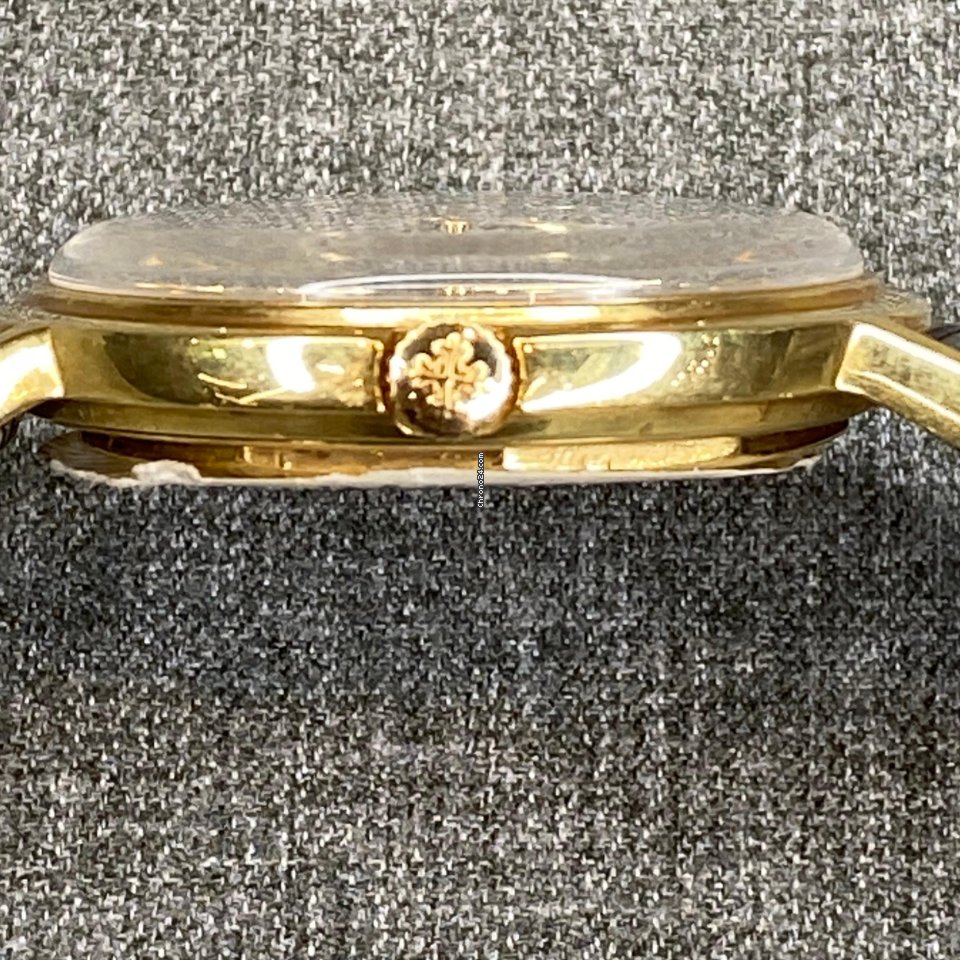 IMG_9081 Patek Philippe Calatrava Mens watch Unisex Automatic Yellow gold 3541 Replica 5