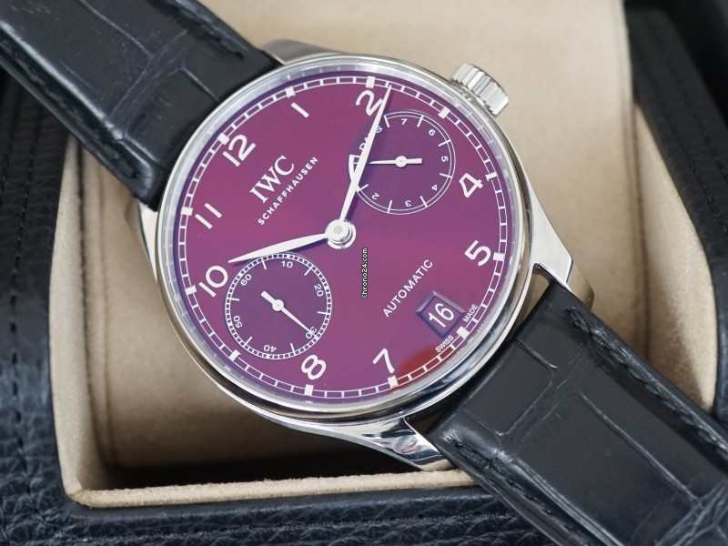 IMG_9081 IWC Portuguese Automatic Mens watch Unisex Automatic Steel IW500714 Replica 5