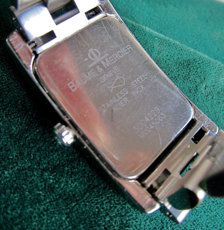 Baume & Mercier Hampton Mens watch Unisex Quartz Steel 3004229 - MV045063 Replica 5