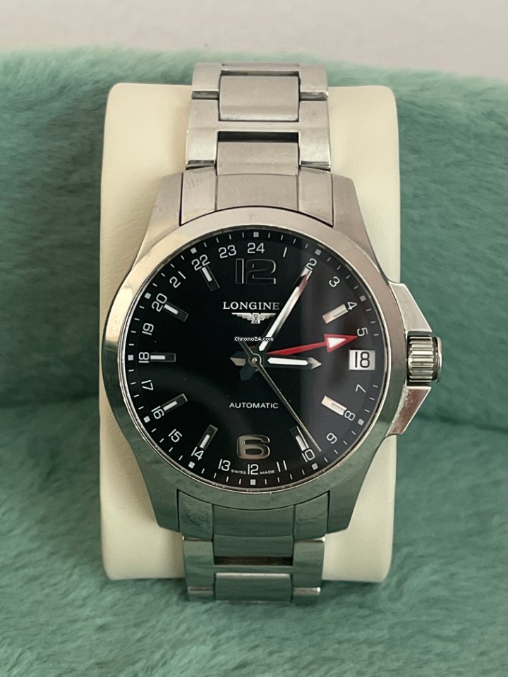 Longines Conquest Mens watch Unisex Automatic Steel L3.687.4.56.6 Replica 5