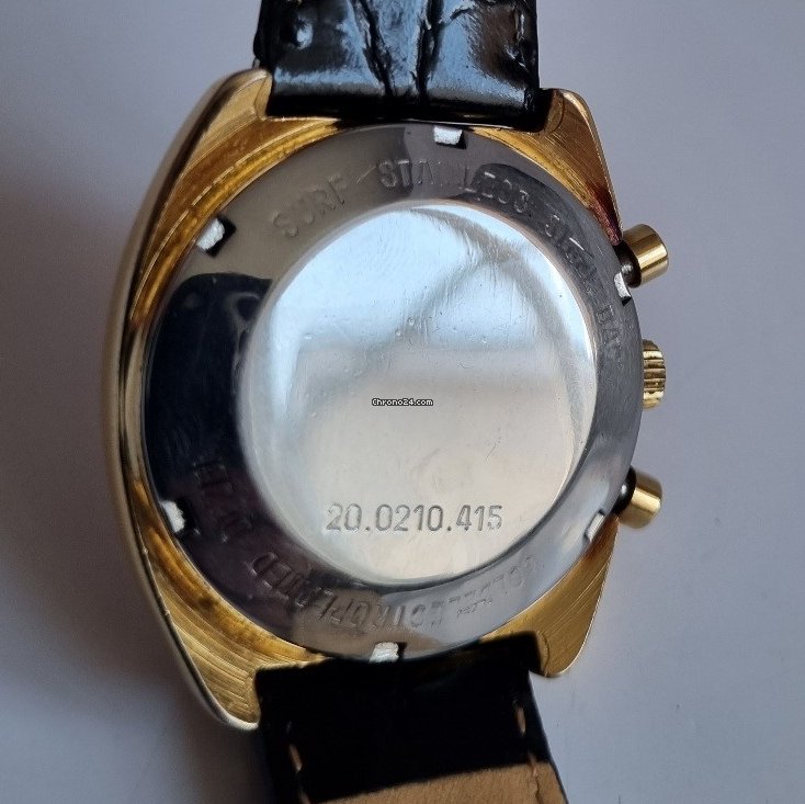 IMG_9081 Zenith El Primero Chronograph Mens watch Unisex Automatic Gold Steel 20.0210.415 Replica 5