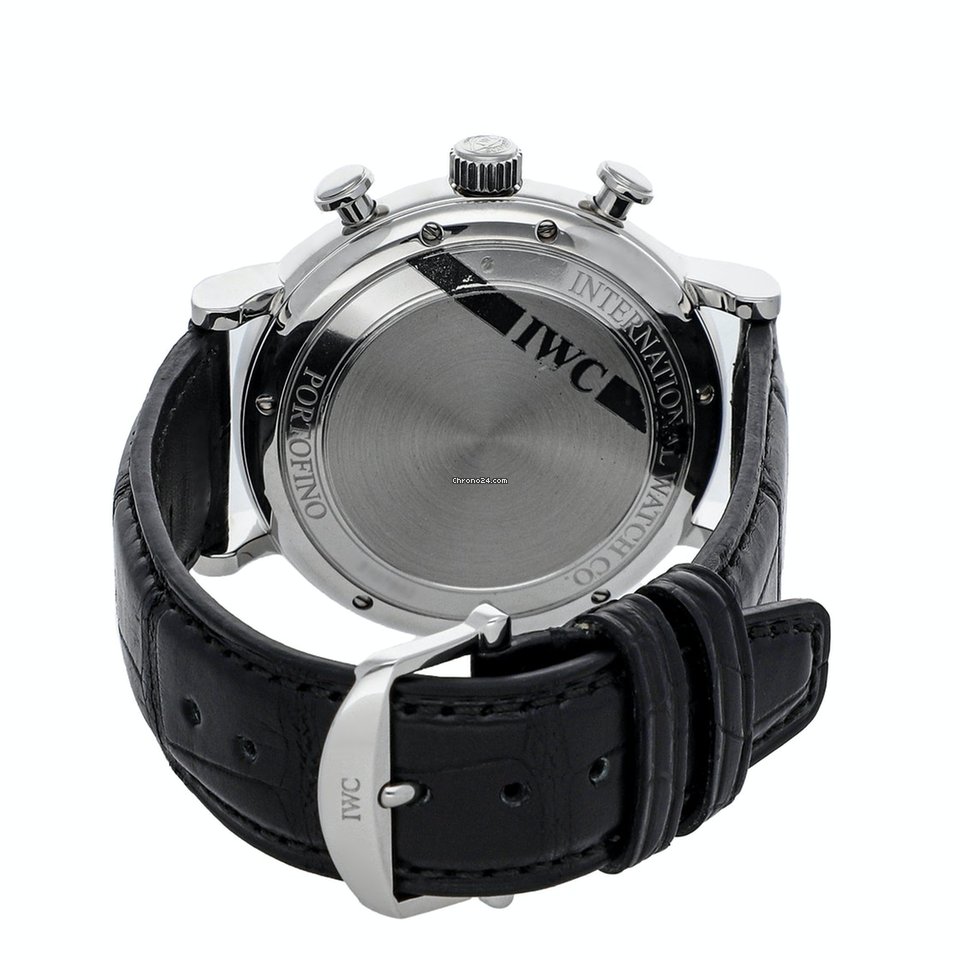 IWC Portofino Chronograph Mens watch Unisex Automatic Steel IW3910-02 Replica 5