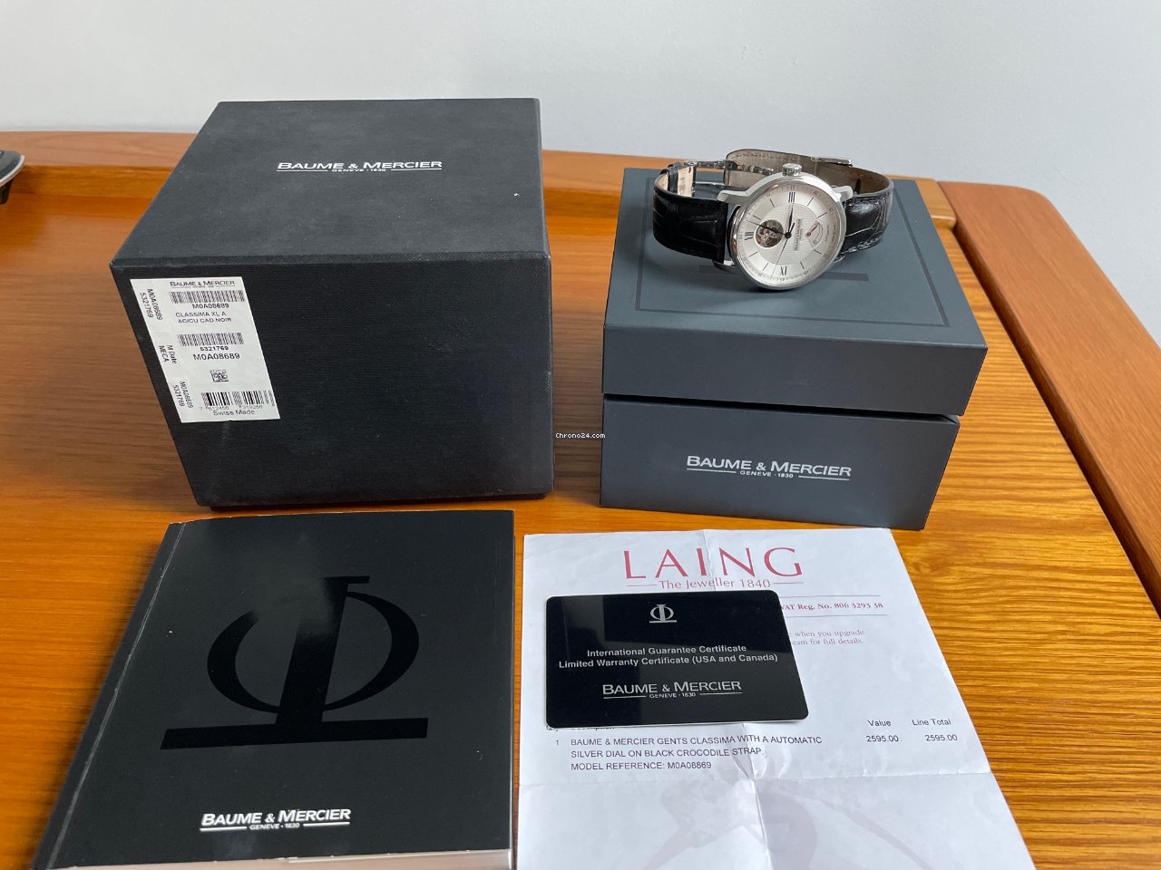 Baume & Mercier Classima Mens watch Unisex Automatic Steel M0A08869 Replica 5