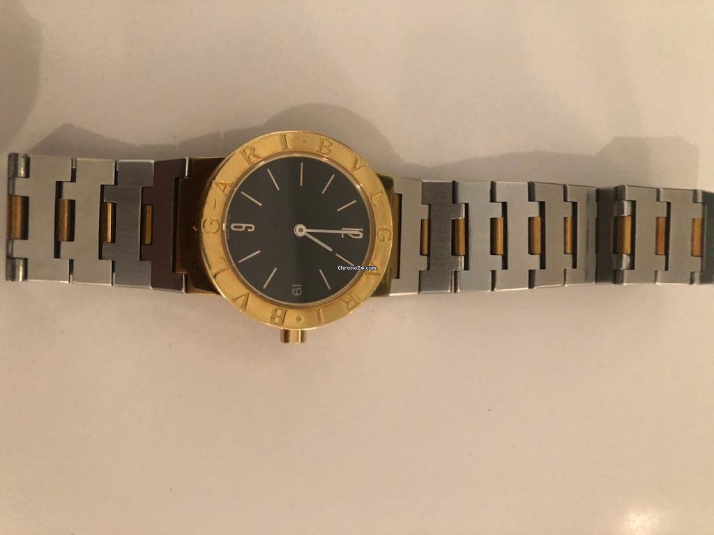Bulgari Mens watch Unisex Quartz Yellow gold F21680 Replica 5