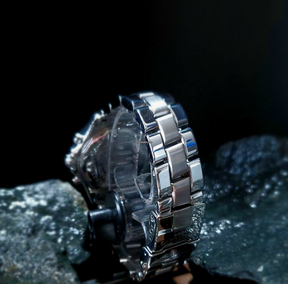 IMG_9081 Breitling Colt Chronograph Mens watch Unisex Quartz Steel A73350 Replica 5