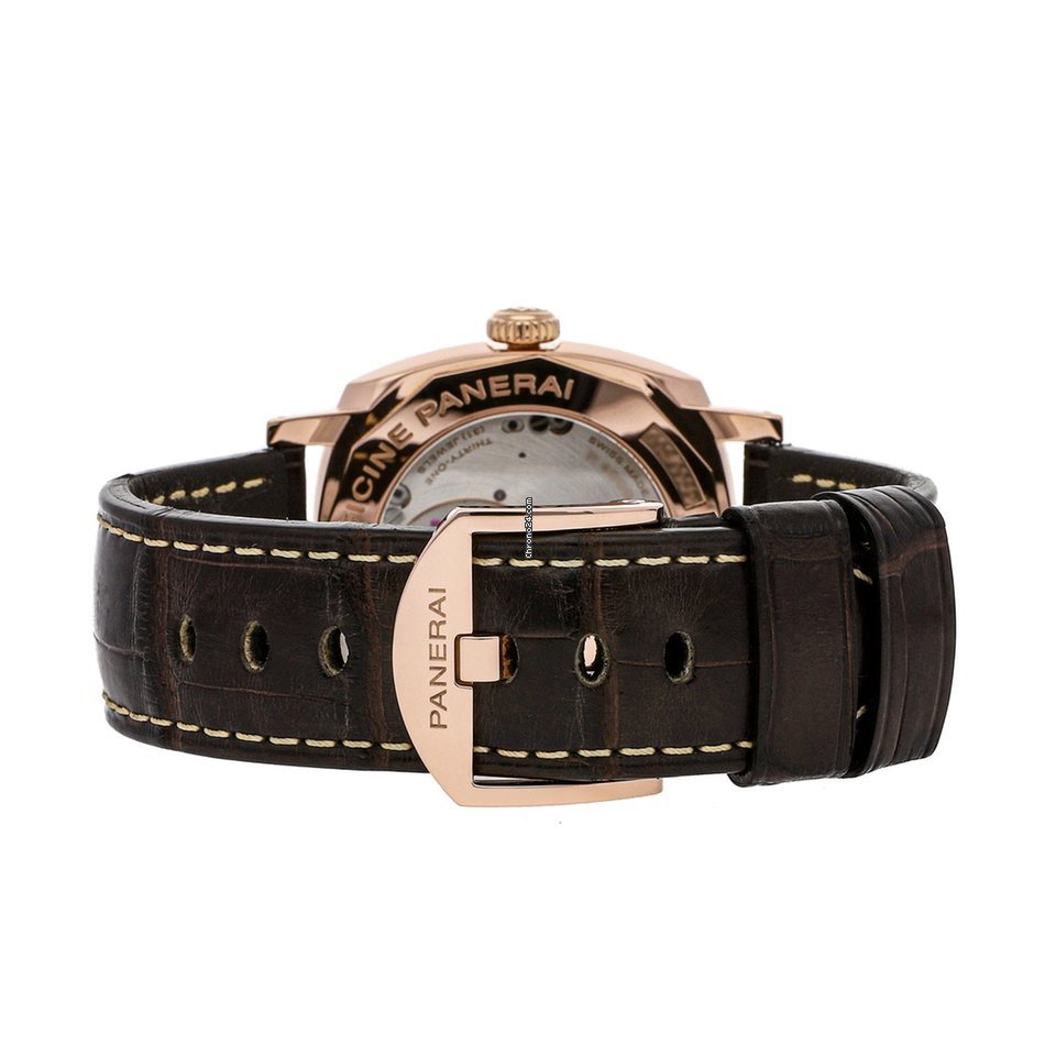 IMG_9081 Panerai Radiomir 1940 3 Days Automatic Mens watch Unisex Automatic Rose gold PAM00573 Replica 5