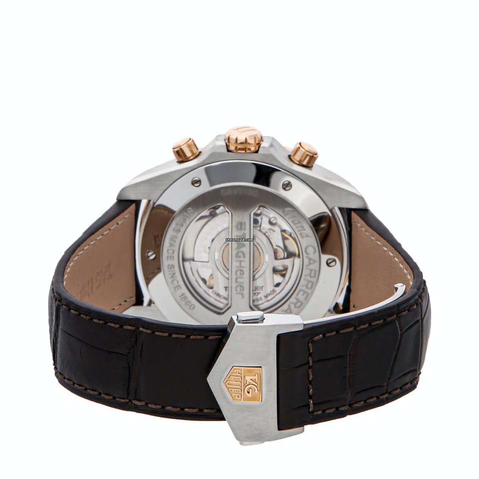 IMG_9081 TAG Heuer Grand Carrera Mens watch Unisex Automatic Steel CAV515C.FC6231 Replica 5
