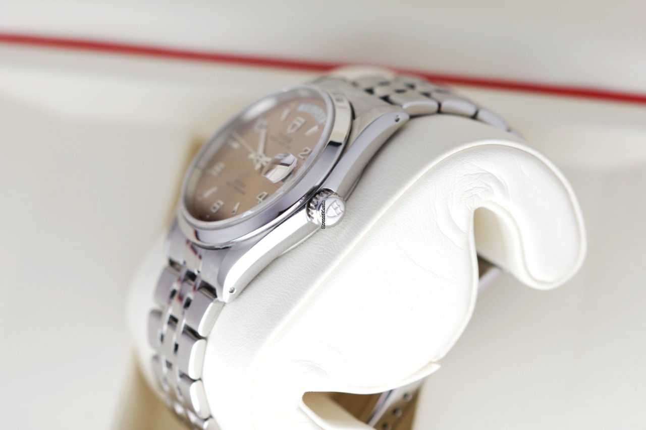 IMG_9081 Tudor Prince Date Mens watch Unisex Automatic Steel 76200 Replica 5