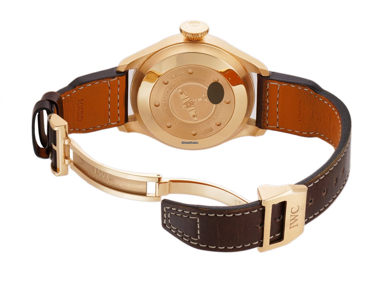 IMG_9081 IWC Big Pilot Automatic Rose gold IW500917 Replica 5