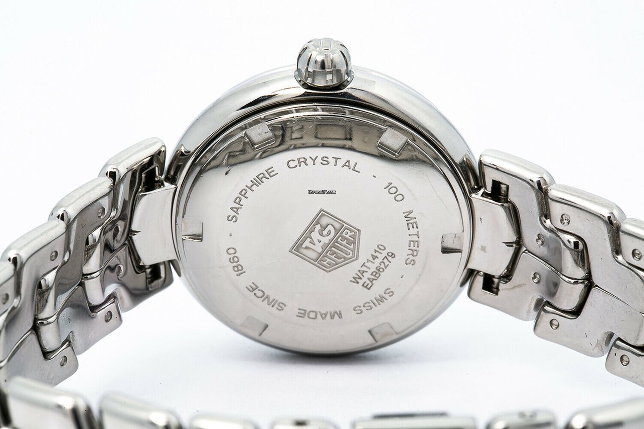 IMG_9081 TAG Heuer Link Lady Womens watch Quartz Steel WAT1410 Replica 5