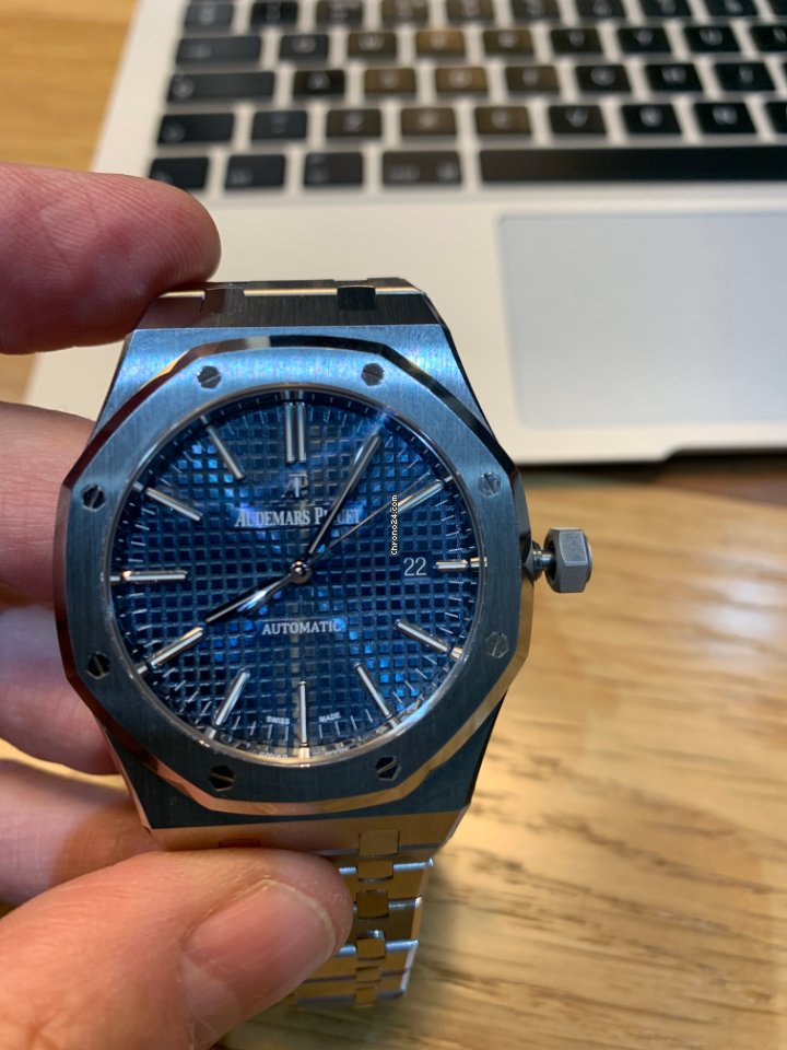 IMG_9081 Audemars Piguet Royal Oak Selfwinding Mens watch Unisex 15400st.00.1220st.03 Replica 5