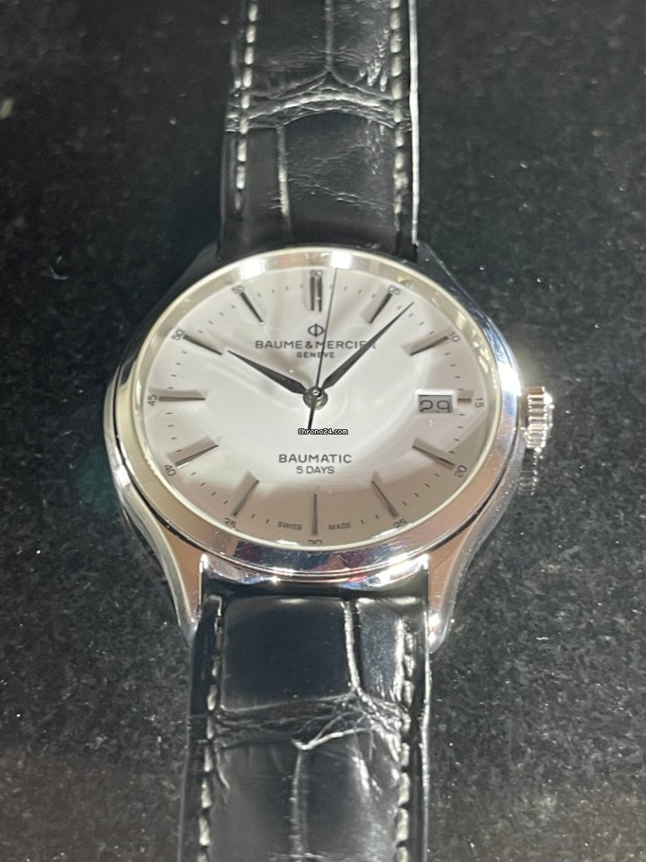 Baume & Mercier Clifton Mens watch Unisex Automatic Steel 65834 Replica 5