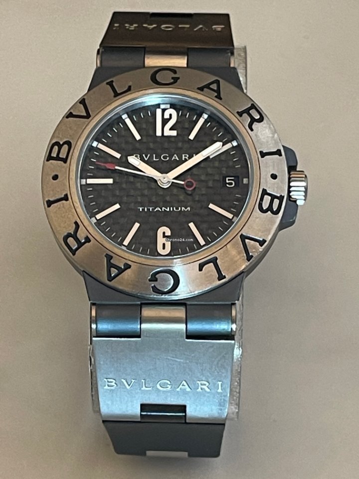 Bulgari Diagono Mens watch Unisex Automatic Titanium TI 38 TA Replica 5