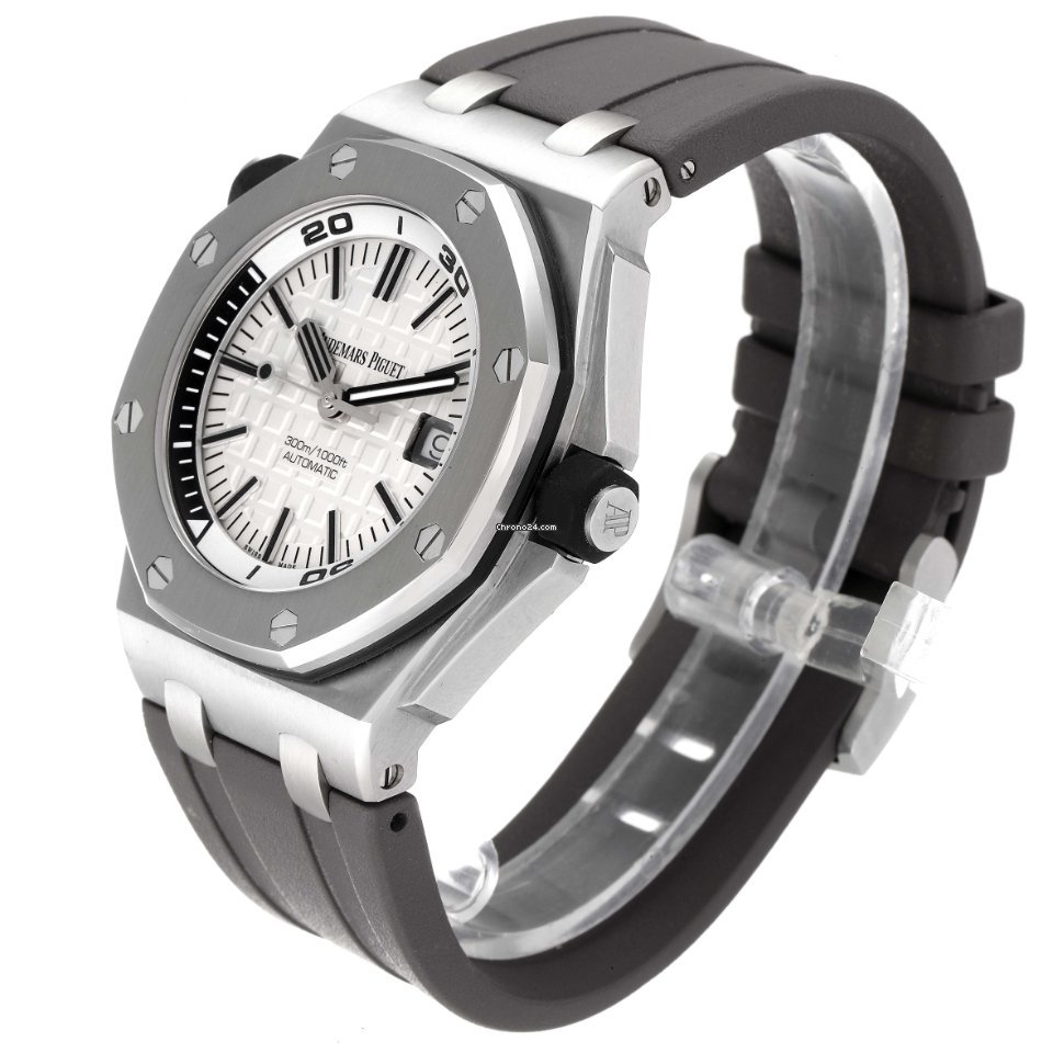 Audemars Piguet Royal Oak Offshore Diver Mens watch Unisex Automatic Steel 15710ST.00.A002CA.02 Replica 5