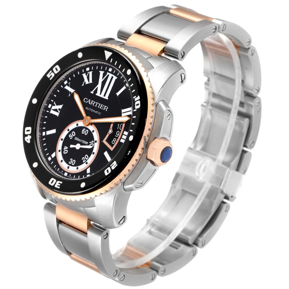 Cartier Calibre de Cartier Diver Mens watch Unisex Automatic Steel W7100054 Replica 5