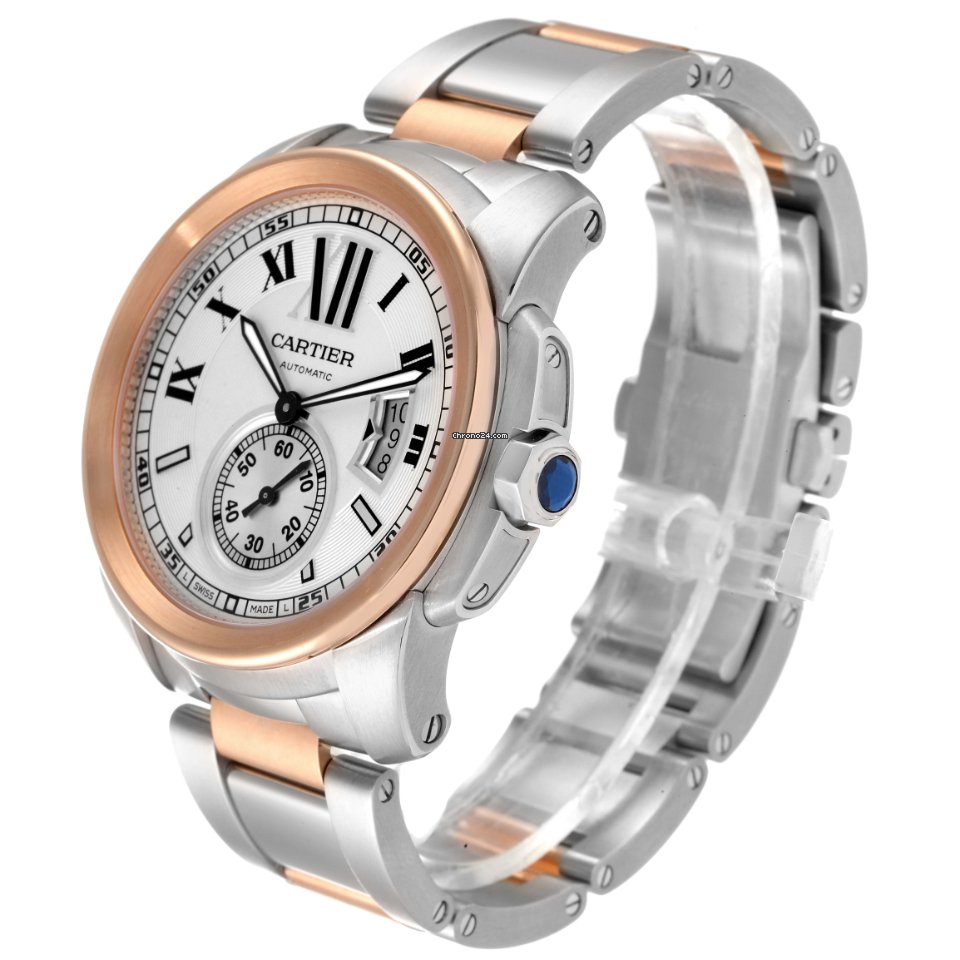 Cartier Calibre de Cartier Diver Mens watch Unisex Automatic Steel W7100036 Replica 5
