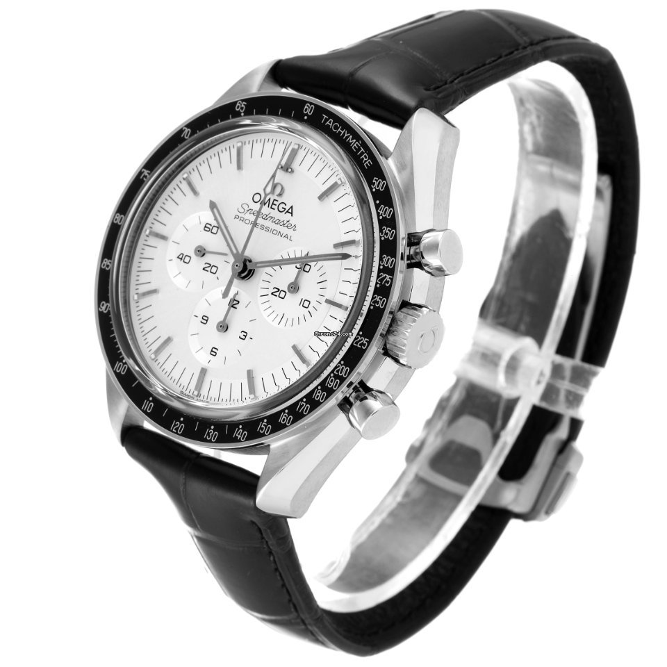 IMG_9081 Omega Speedmaster Professional Moonwatch Mens watch Unisex Manual winding White gold 310.63.42.50.02.001 Replica 5