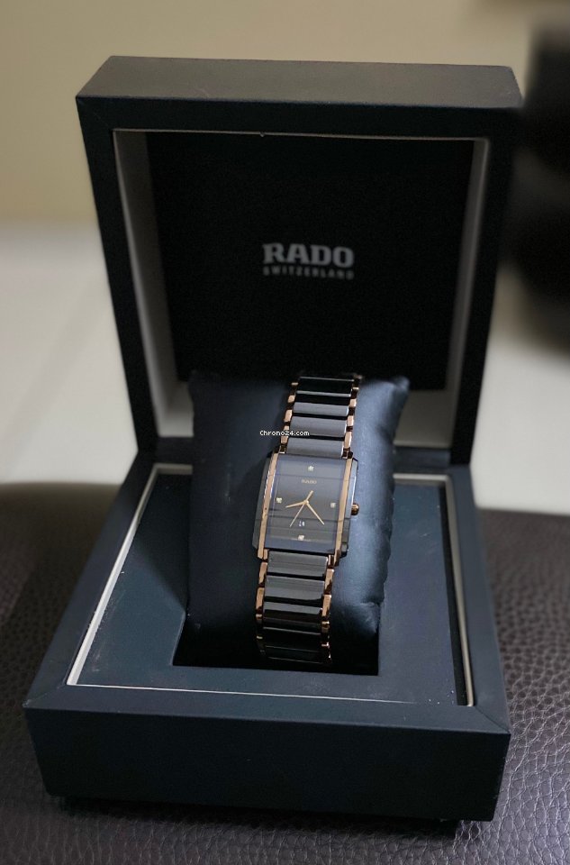 IMG_9081 Rado Integral Mens watch Unisex Quartz Steel R20219712 Replica 5