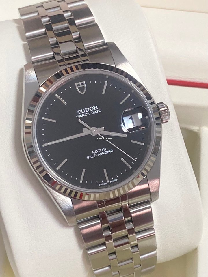 IMG_9081 Tudor Prince Date Mens watch Unisex Automatic Steel 74034 Replica 5