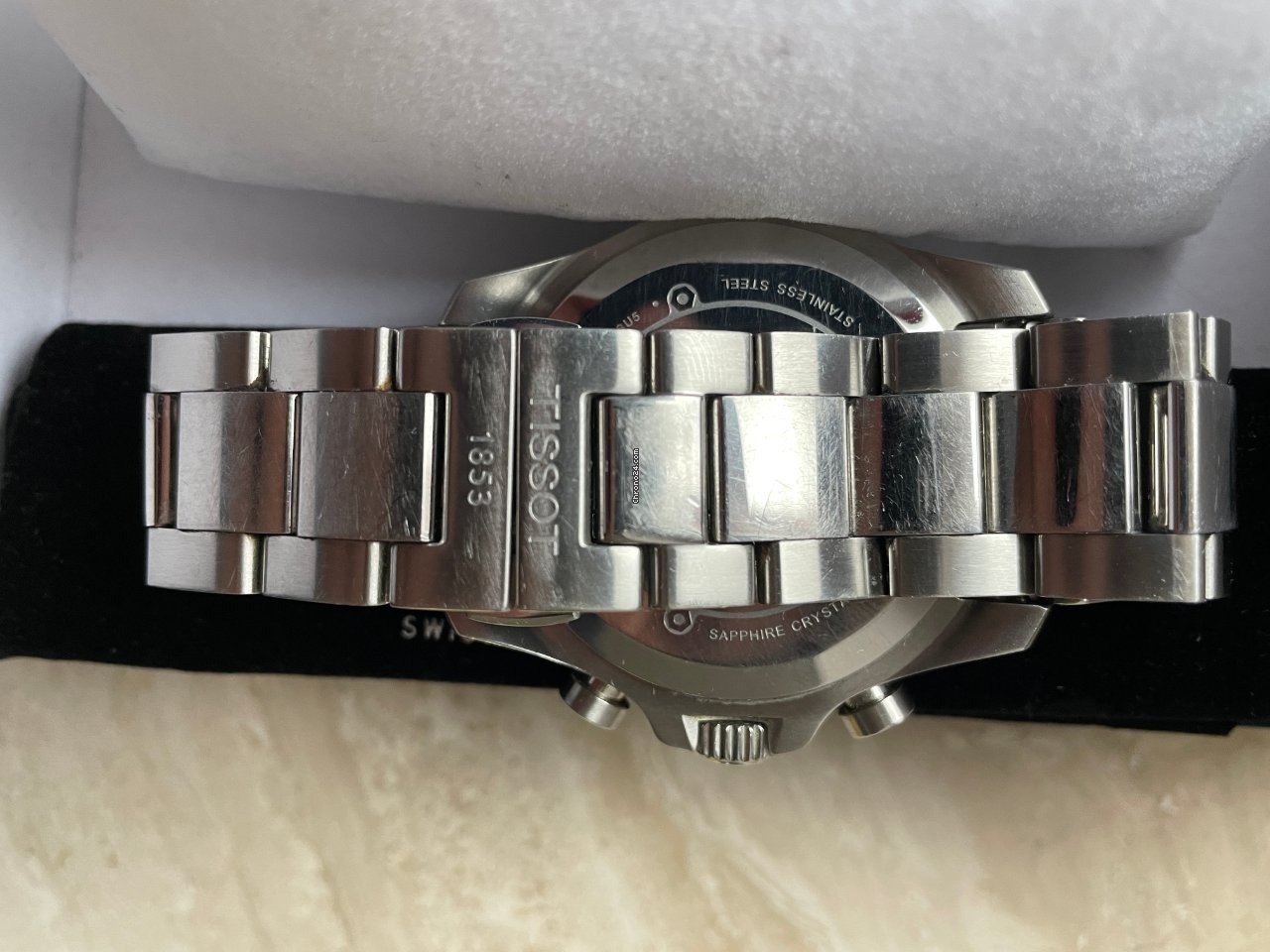 Tissot V8 Mens watch Unisex Quartz Steel T106.417.11.051.00 Replica 5