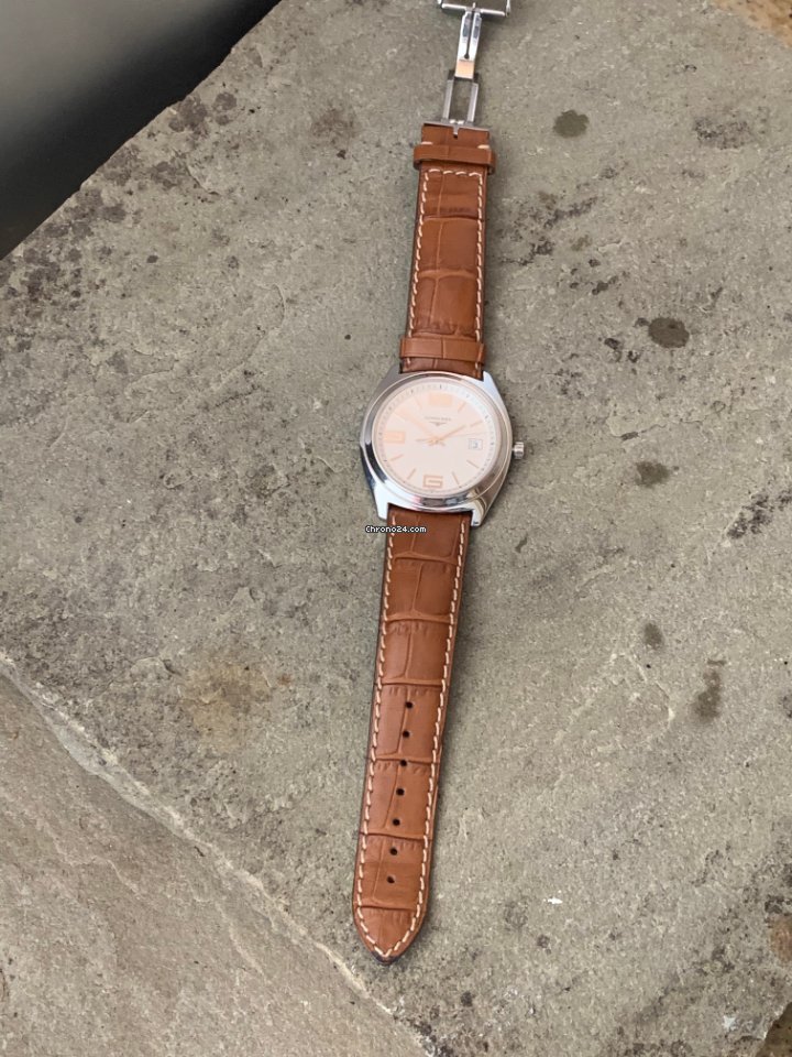 Longines Mens watch Unisex Quartz Steel L3.632.4 Replica 5
