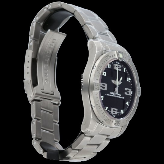 IMG_9081 Breitling Aerospace EVO Mens watch Unisex Quartz Titanium E79363101B1E1 Replica 5