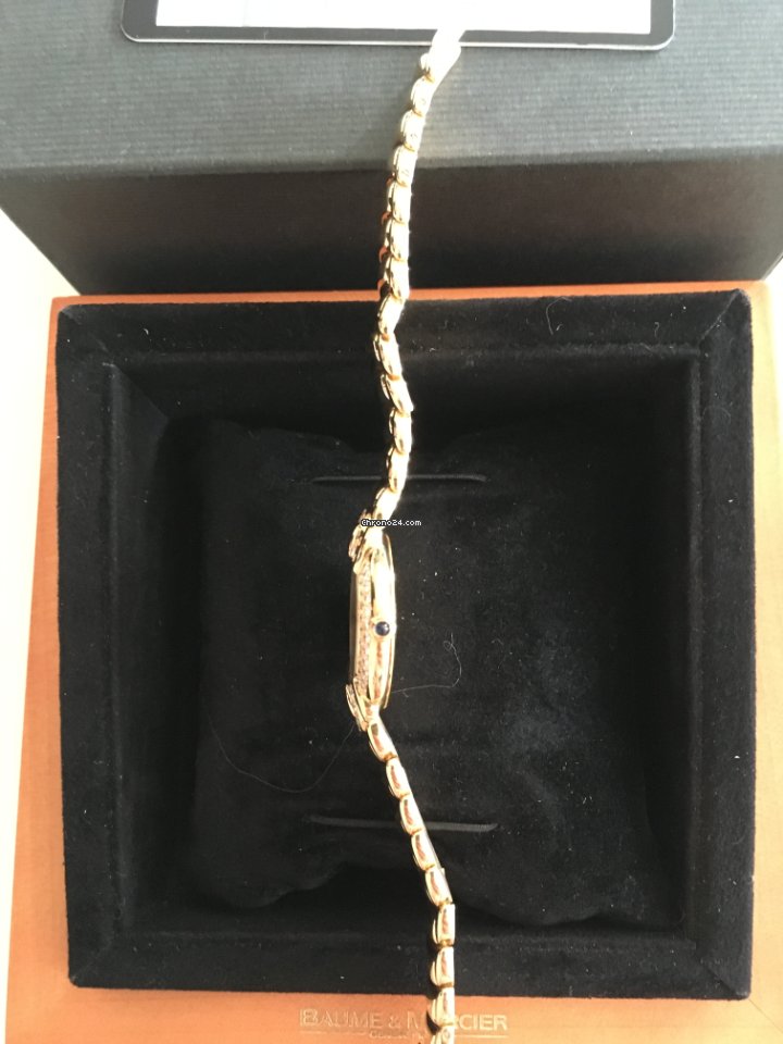 IMG_9081 Baume & Mercier Womens watch Quartz Gold Steel MVD035067 Replica 5