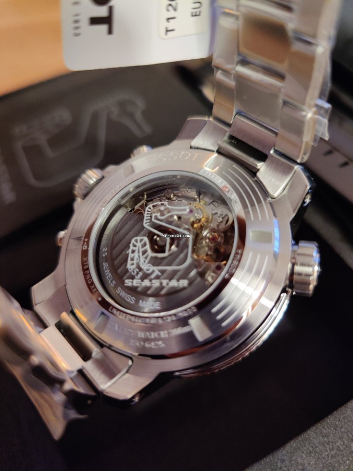 IMG_9081 Tissot Seastar 1000 Mens watch Unisex Automatic Steel T1206141104100 Replica 5