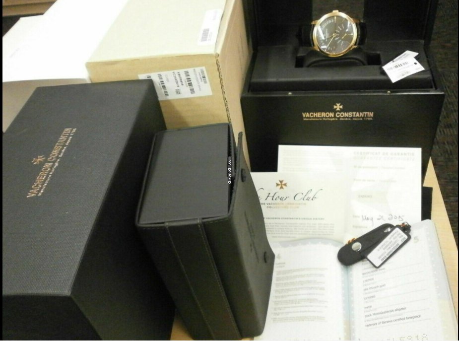 Vacheron Constantin Patrimony Rose gold 86020 000R-9940 Replica 5
