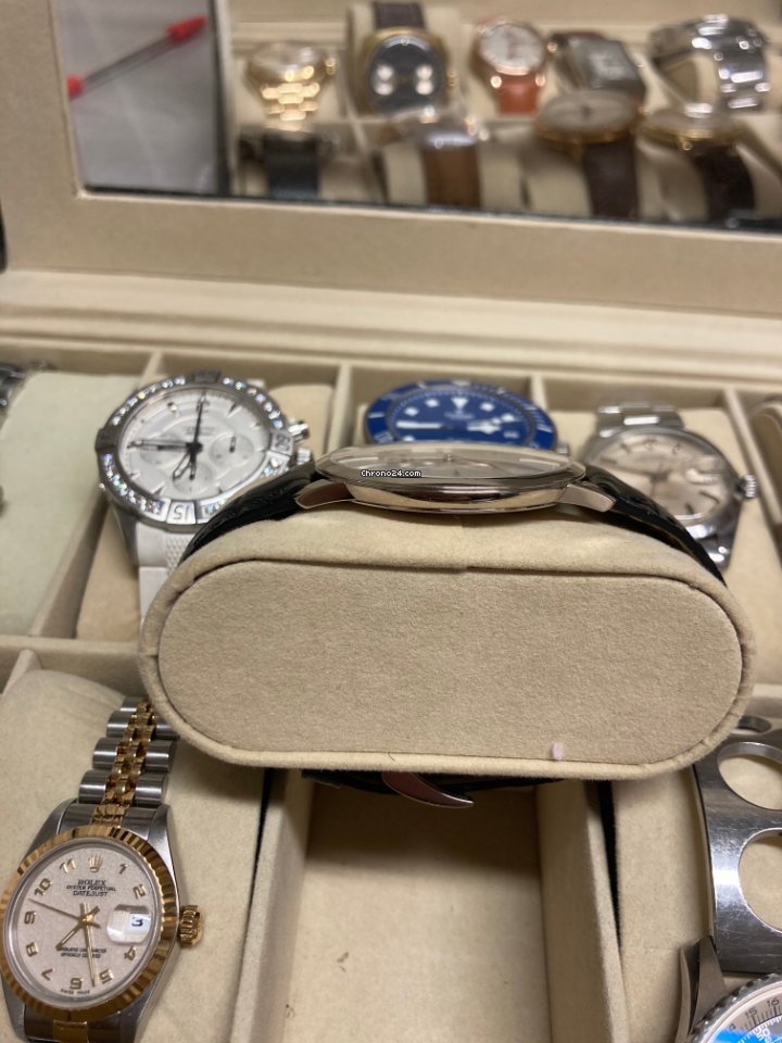 Vacheron Constantin Patrimony Mens watch Unisex Manual winding White gold 81180 000G-9117 Replica 5
