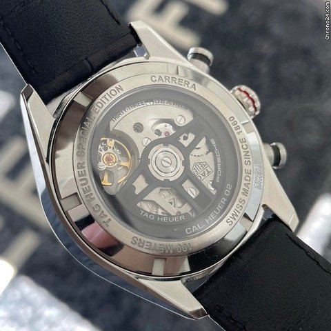 TAG Heuer Carrera Porsche Chronograph Special Edition Mens watch Unisex Automatic Steel CBN2A1F.FC6492 Replica 5