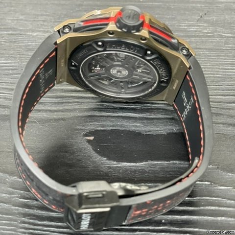 IMG_9081 Hublot Big Bang Ferrari Mens watch Unisex Automatic Yellow gold 402.MX.0138.WR Replica 5