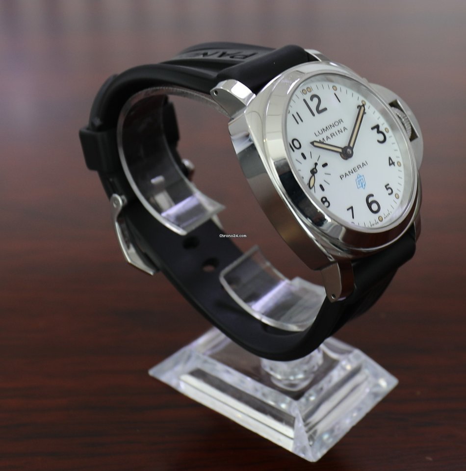 Panerai Luminor Marina Mens watch Unisex Manual winding Steel PAM 00660 Replica 5