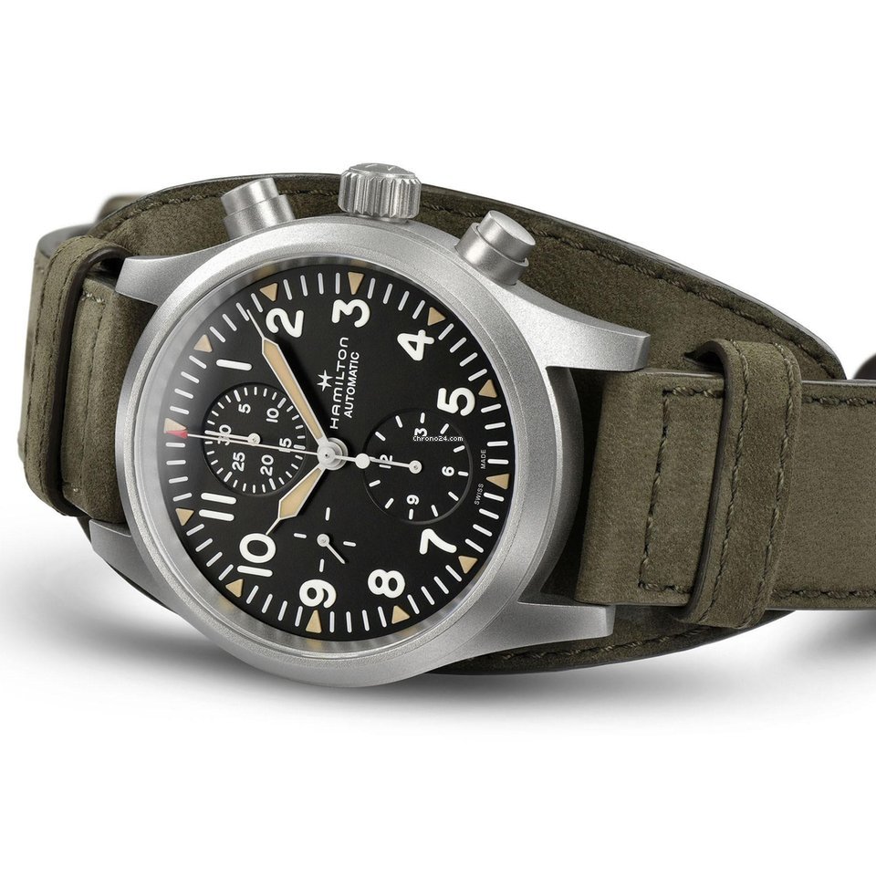IMG_9081 Hamilton Khaki Field Mens watch Unisex Automatic Steel H71706830 Replica 5