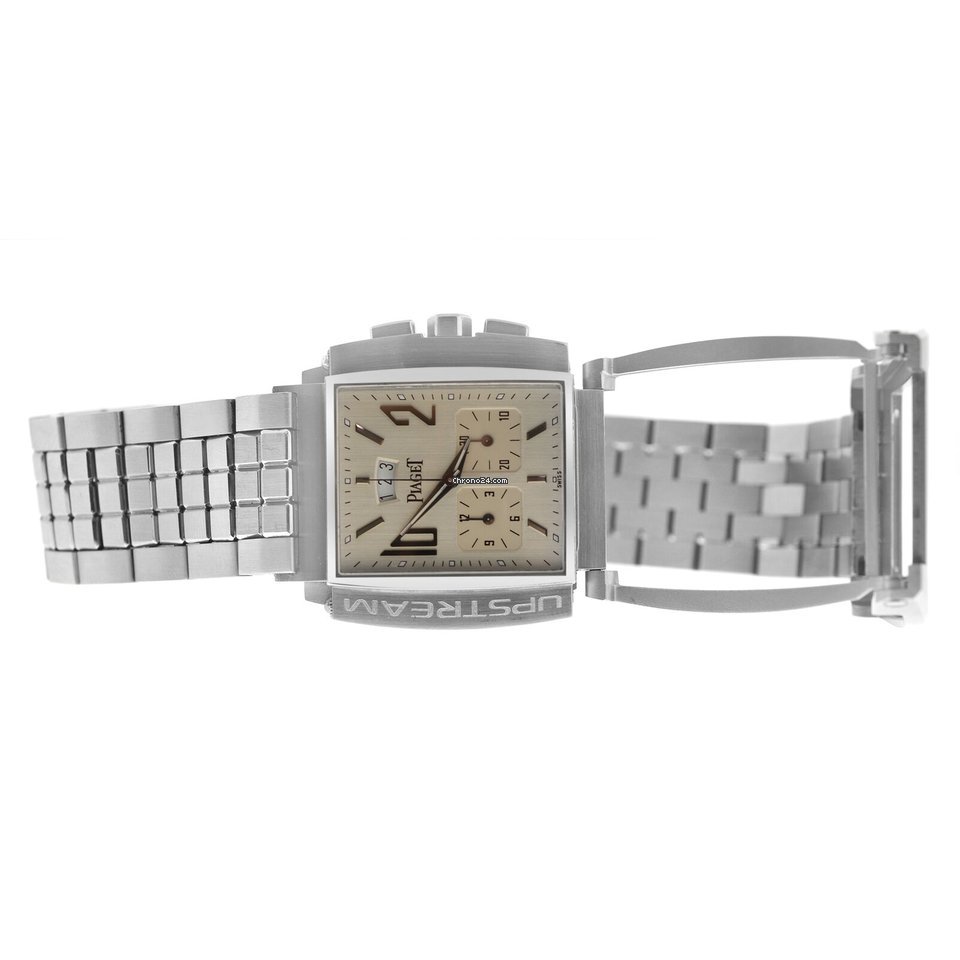 IMG_9081 Piaget Upstream Mens watch Unisex Quartz Steel 27150 Replica 5