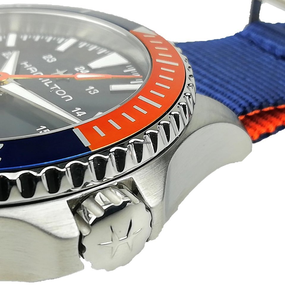IMG_9081 Hamilton Khaki Navy Scuba Mens watch Unisex Automatic Steel H82365941 Replica 5