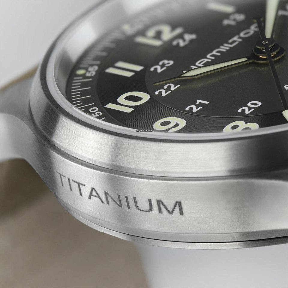 IMG_9081 Hamilton Khaki Field Titanium Mens watch Unisex Automatic Titanium H70545550 Replica 5
