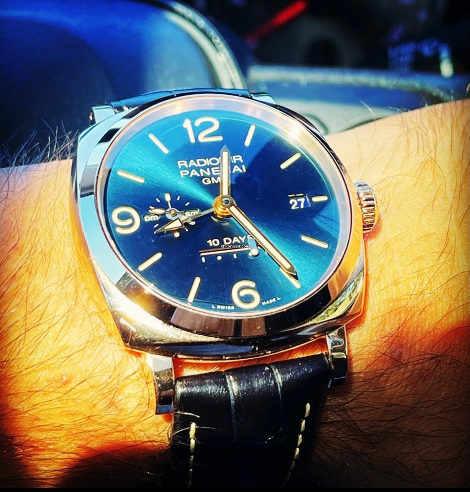 Panerai Special Editions Mens watch Unisex Automatic Rose gold PAM 00659 Replica 5