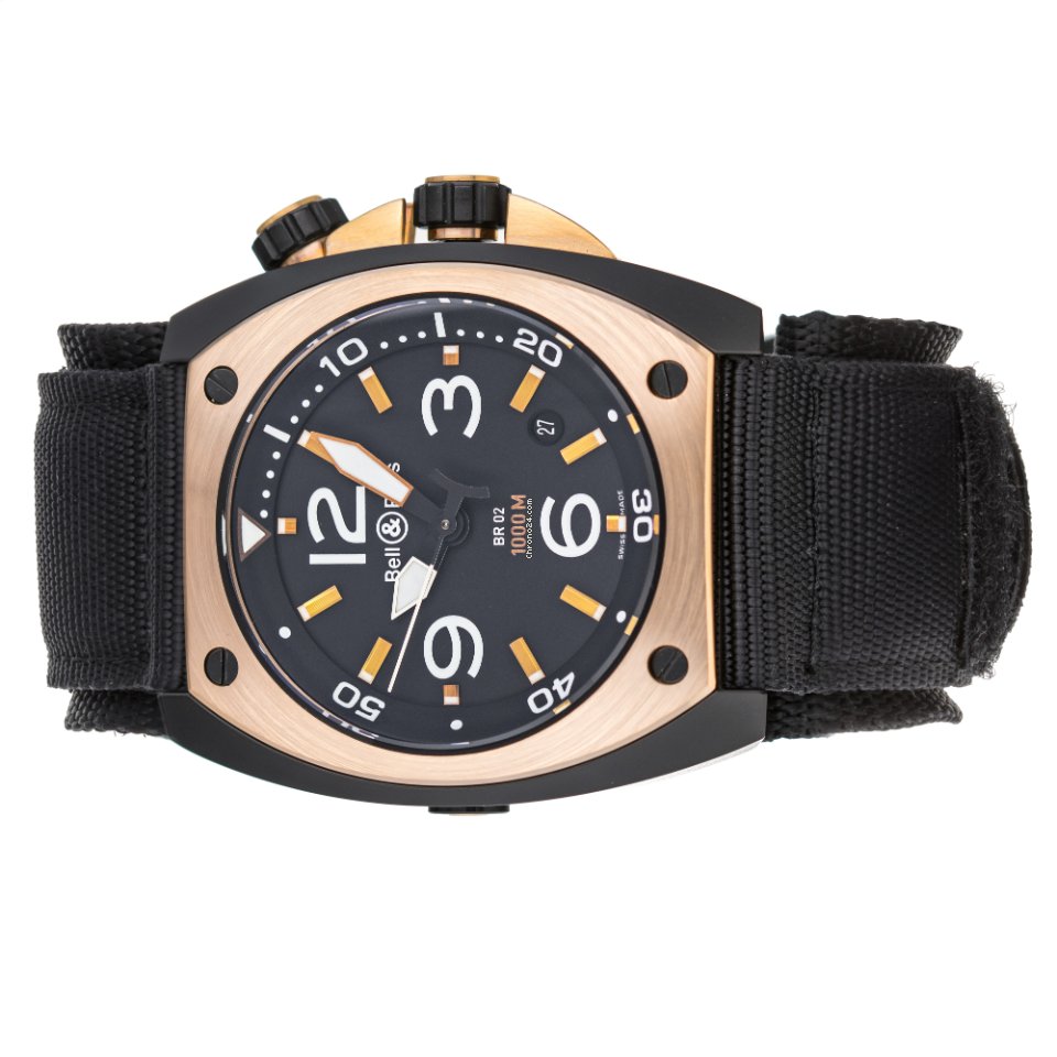 Bell & Ross BR 02 Mens watch Unisex Automatic Steel BR02-20 Replica 5