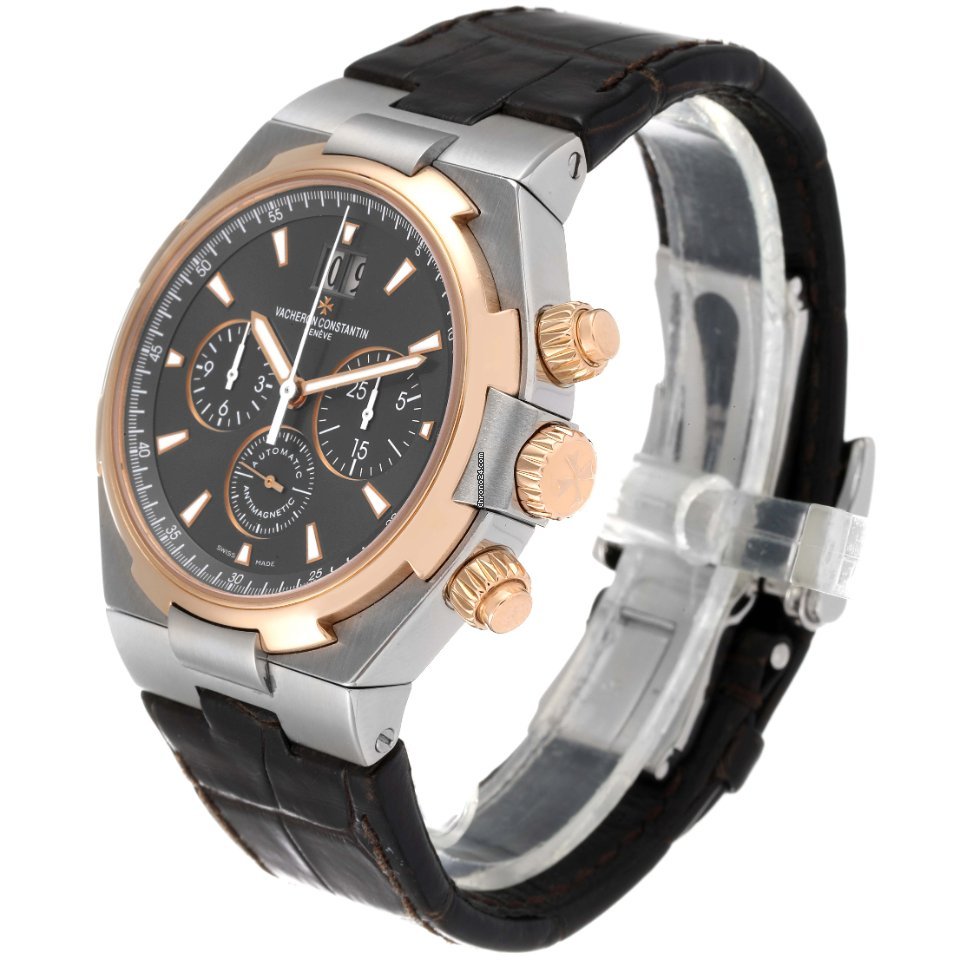 IMG_9081 Vacheron Constantin Overseas Chronograph Mens watch Unisex Automatic Steel 49150 Replica 5