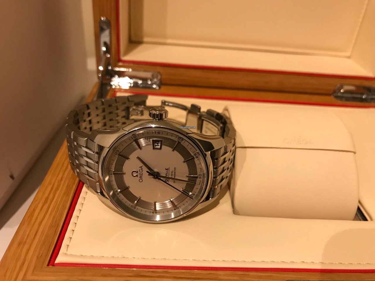 Omega De Ville Hour Vision Mens watch Unisex Automatic Steel 431.30.41.21.02.001 Replica 5