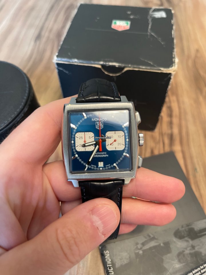 IMG_9081 TAG Heuer Monaco Mens watch Unisex Automatic Steel CW2113.FC6183 Replica 5