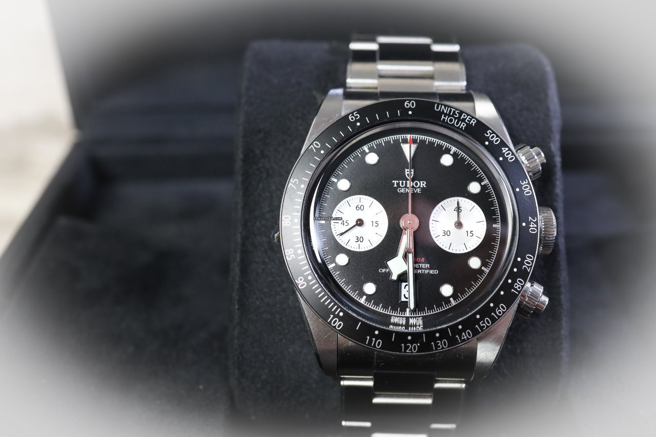 IMG_9081 Tudor Black Bay Chrono Mens watch Unisex Automatic Steel M79360N-0001 Replica 5