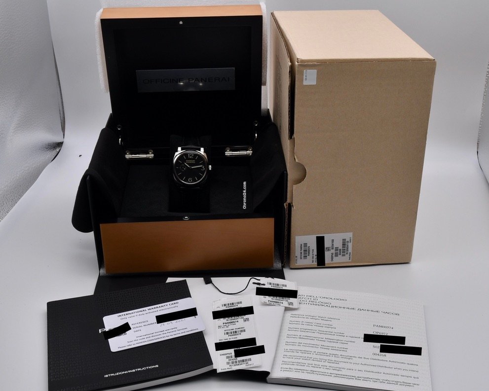 Panerai Radiomir 1940 3 Days Mens watch Unisex Manual winding Steel PAM 00574 Replica 5